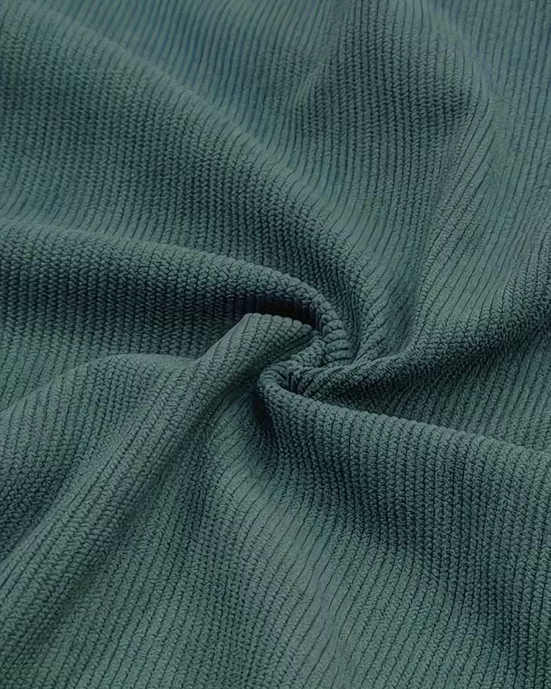 Pantaloncini Uomo in Velluto a Coste con Tasche