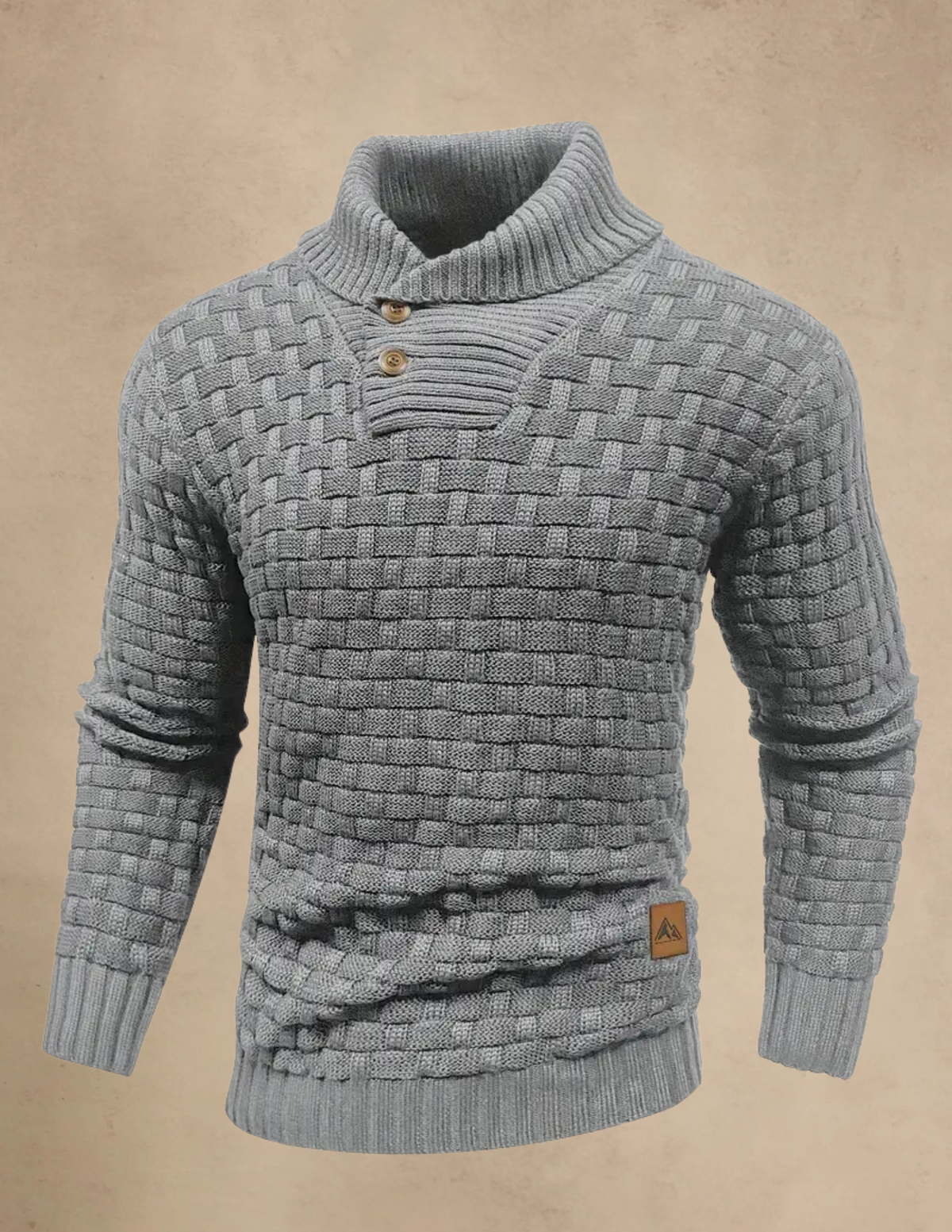 Maglione Uomo con Bottoni