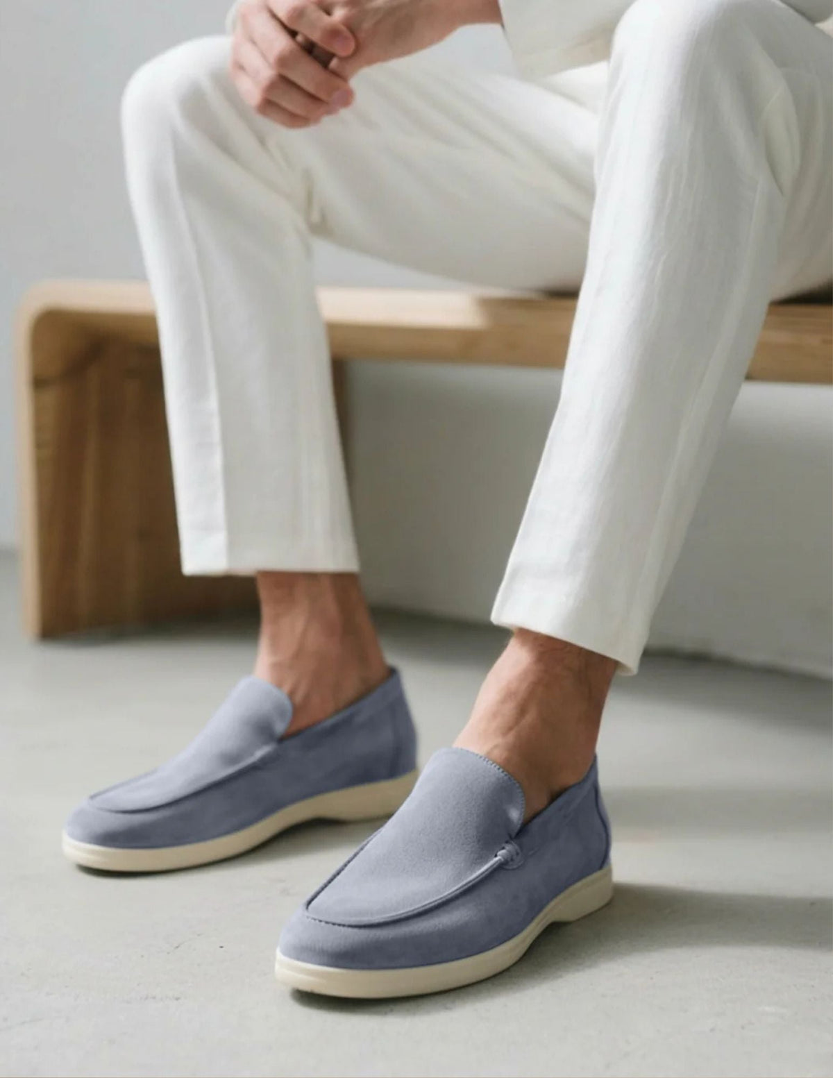 Mocassini Uomo Classici in Pelle Eleganti per Ufficio e Tempo Libero