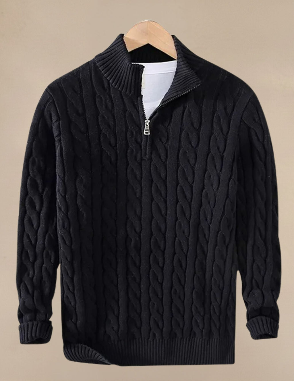 Maglione Uomo in Cotone con Scollo