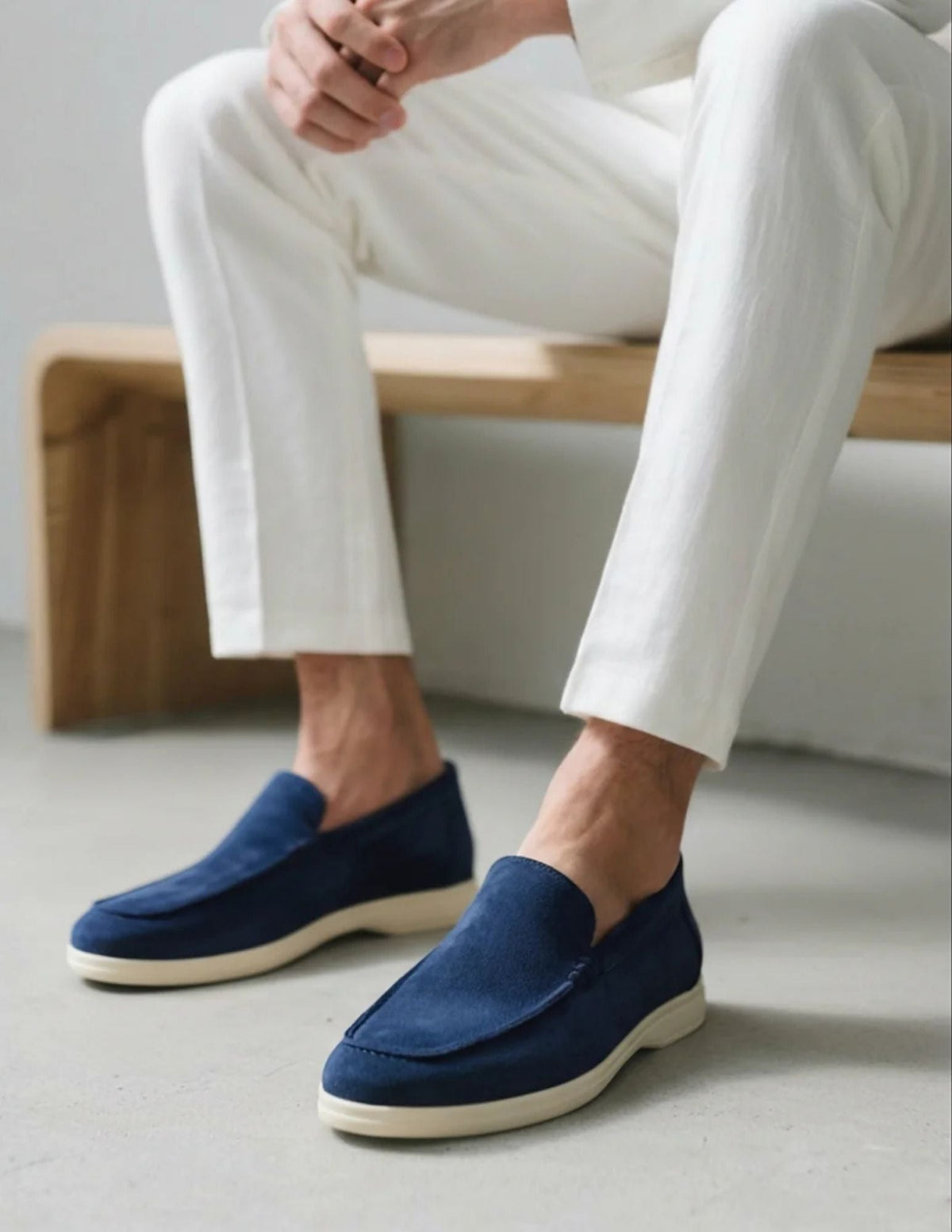 Mocassini Uomo Classici in Pelle Eleganti per Ufficio e Tempo Libero