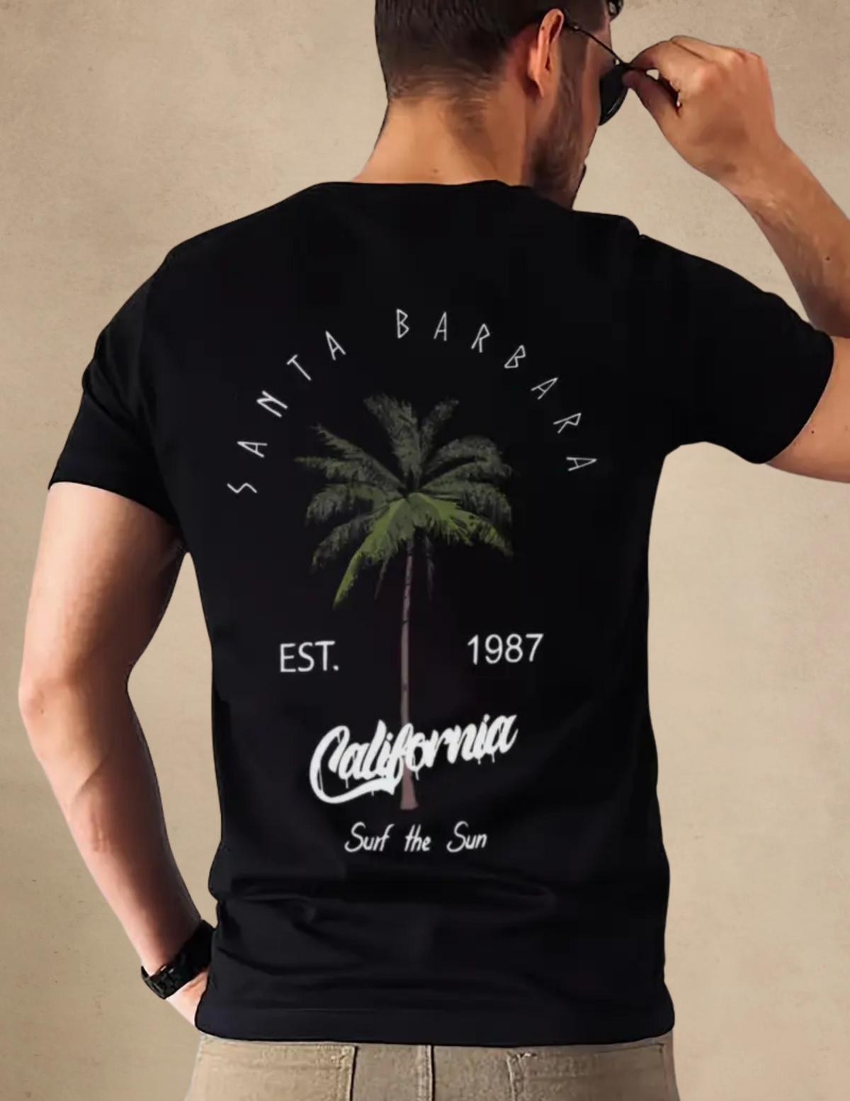T-shirt Uomo Stile Californiano