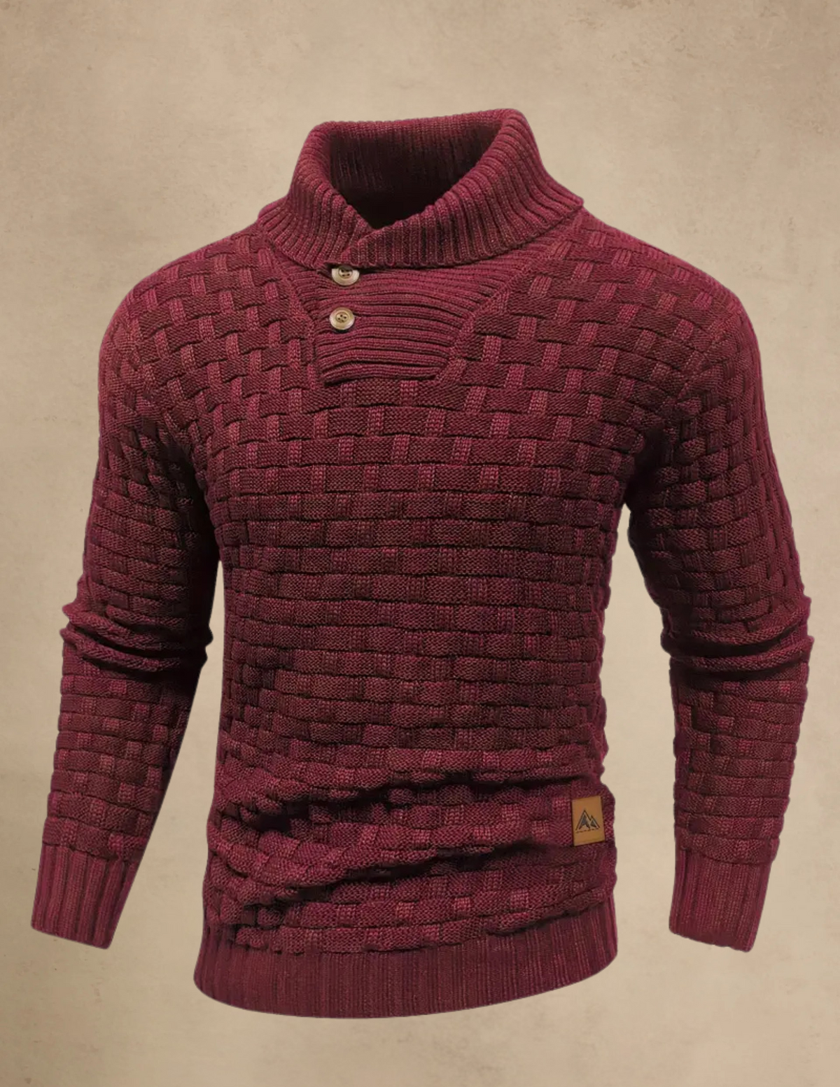 Maglione Uomo con Bottoni