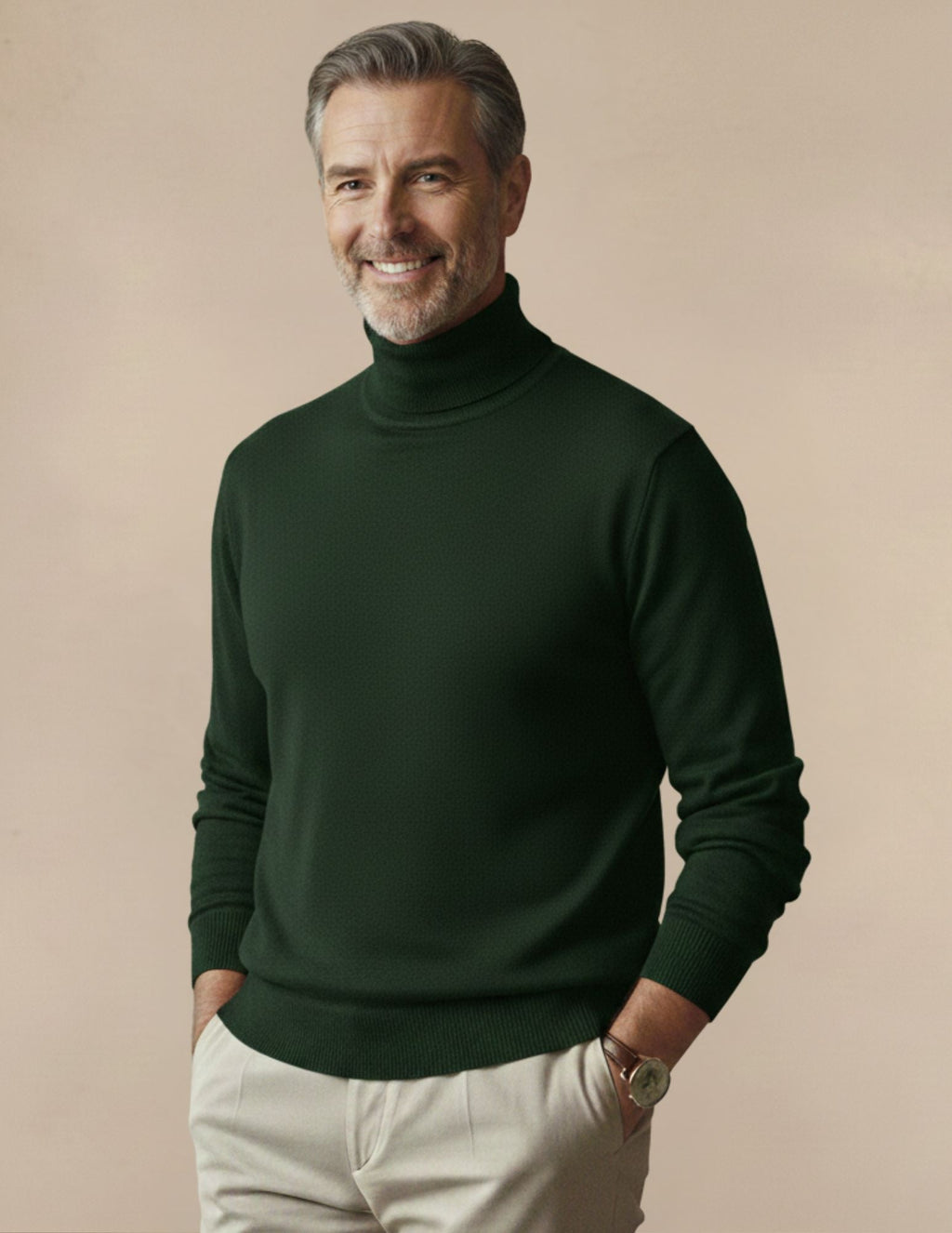 Maglione Uomo Dolcevita Classico