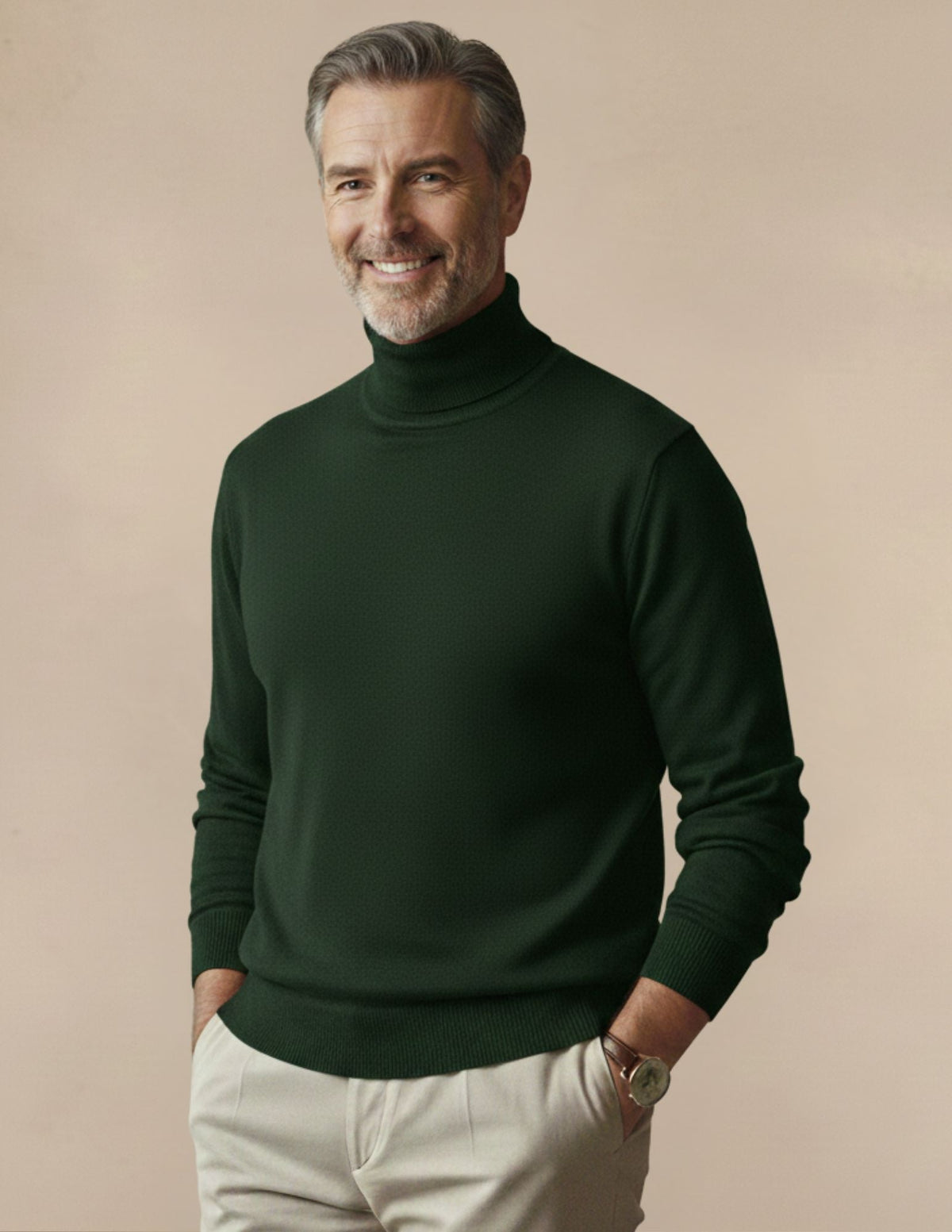 Maglione Uomo Dolcevita Classico