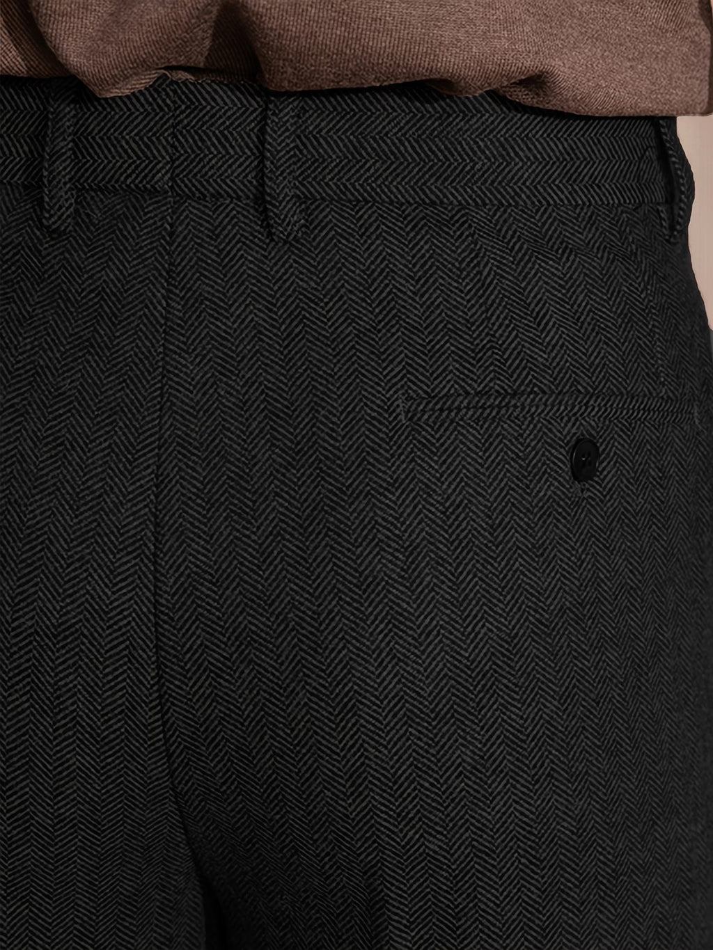Pantaloni Uomo a Vita Alta