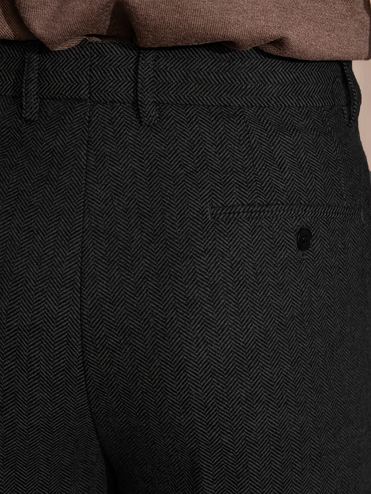 Pantaloni Uomo a Vita Alta