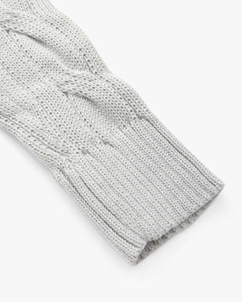 Maglione Uomo Half-Zip in Cotone