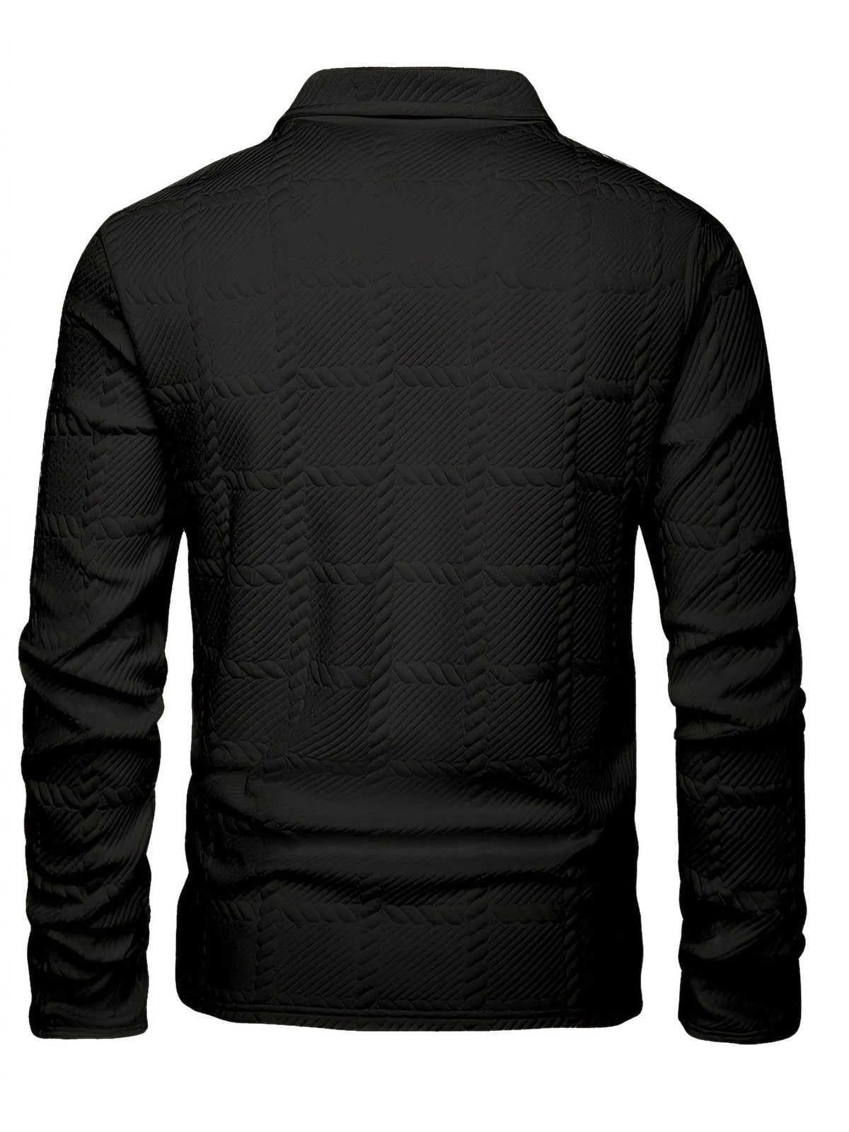 Polo Uomo Jacquard Casual Primavera-Autunno