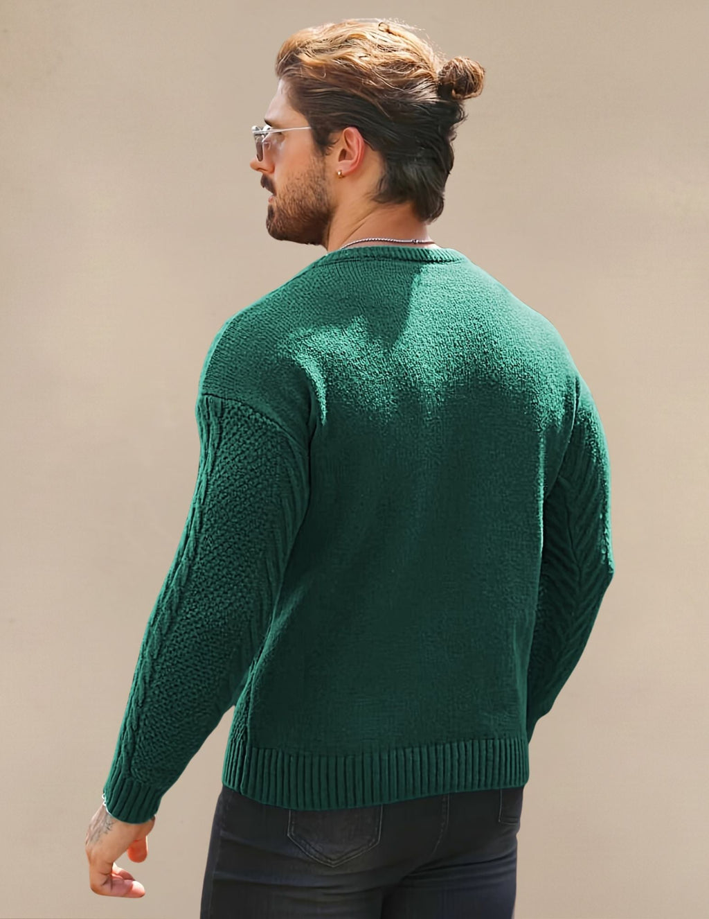 Maglione Uomo a Costine Elastico