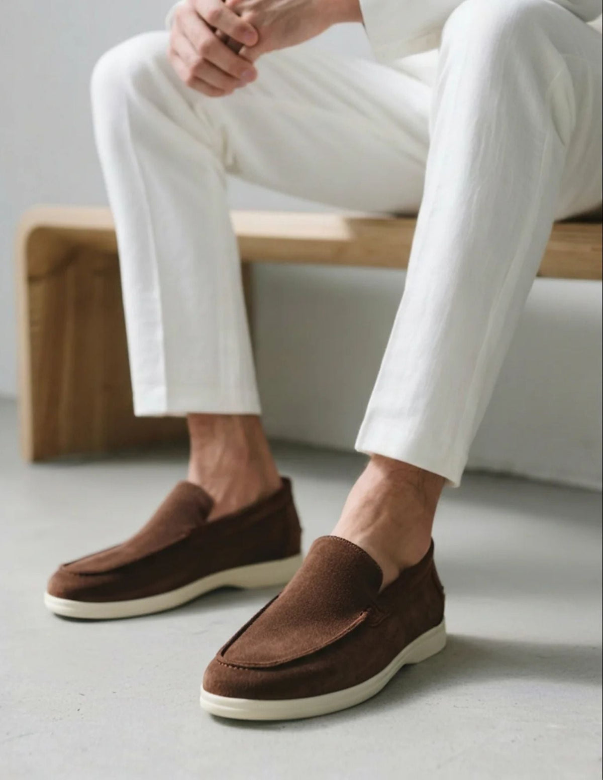 Mocassini Uomo Classici in Pelle Eleganti per Ufficio e Tempo Libero
