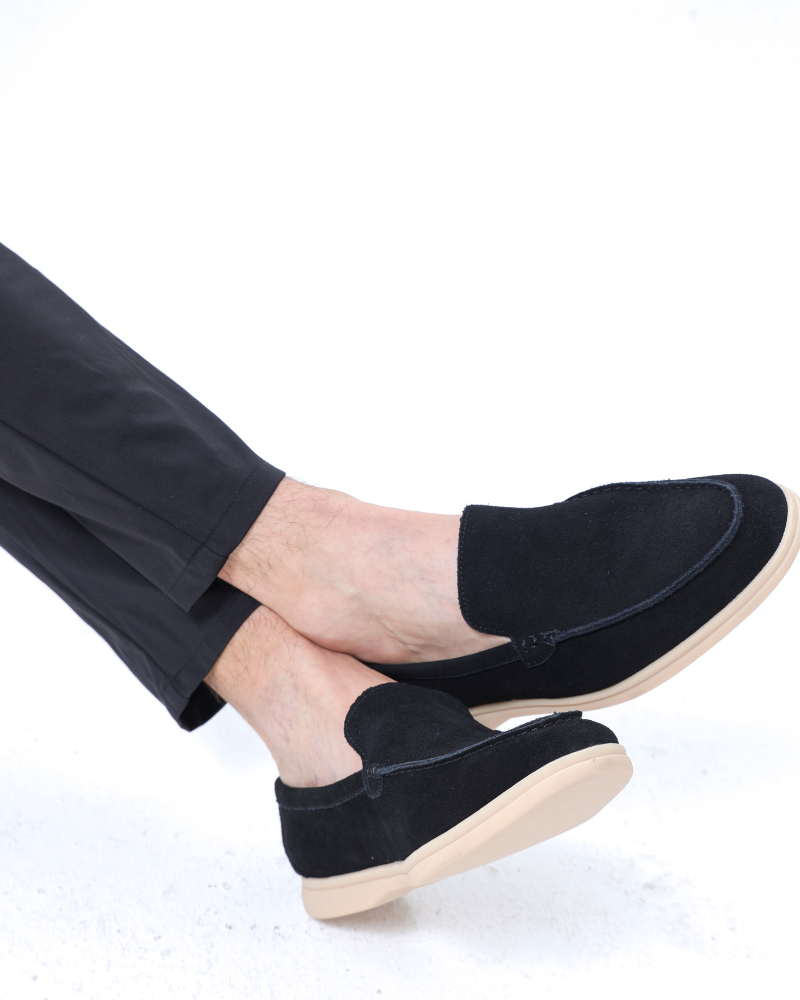 Mocassini Uomo Scamosciati Premium