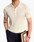 Polo Uomo a Coste in Cotone Premium