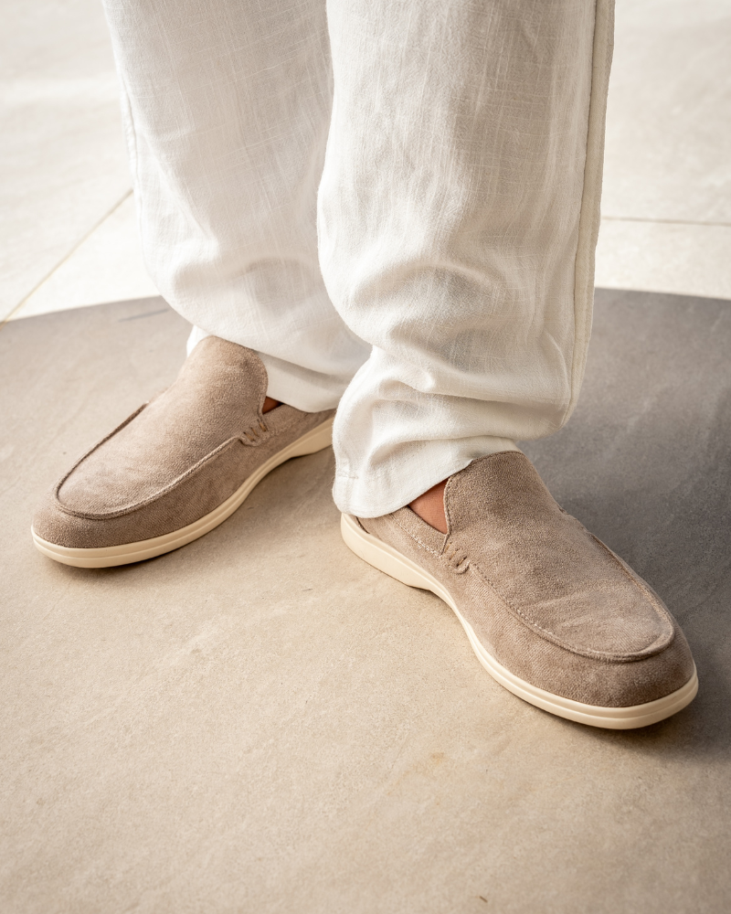 Mocassini Uomo Scamosciati Old Money