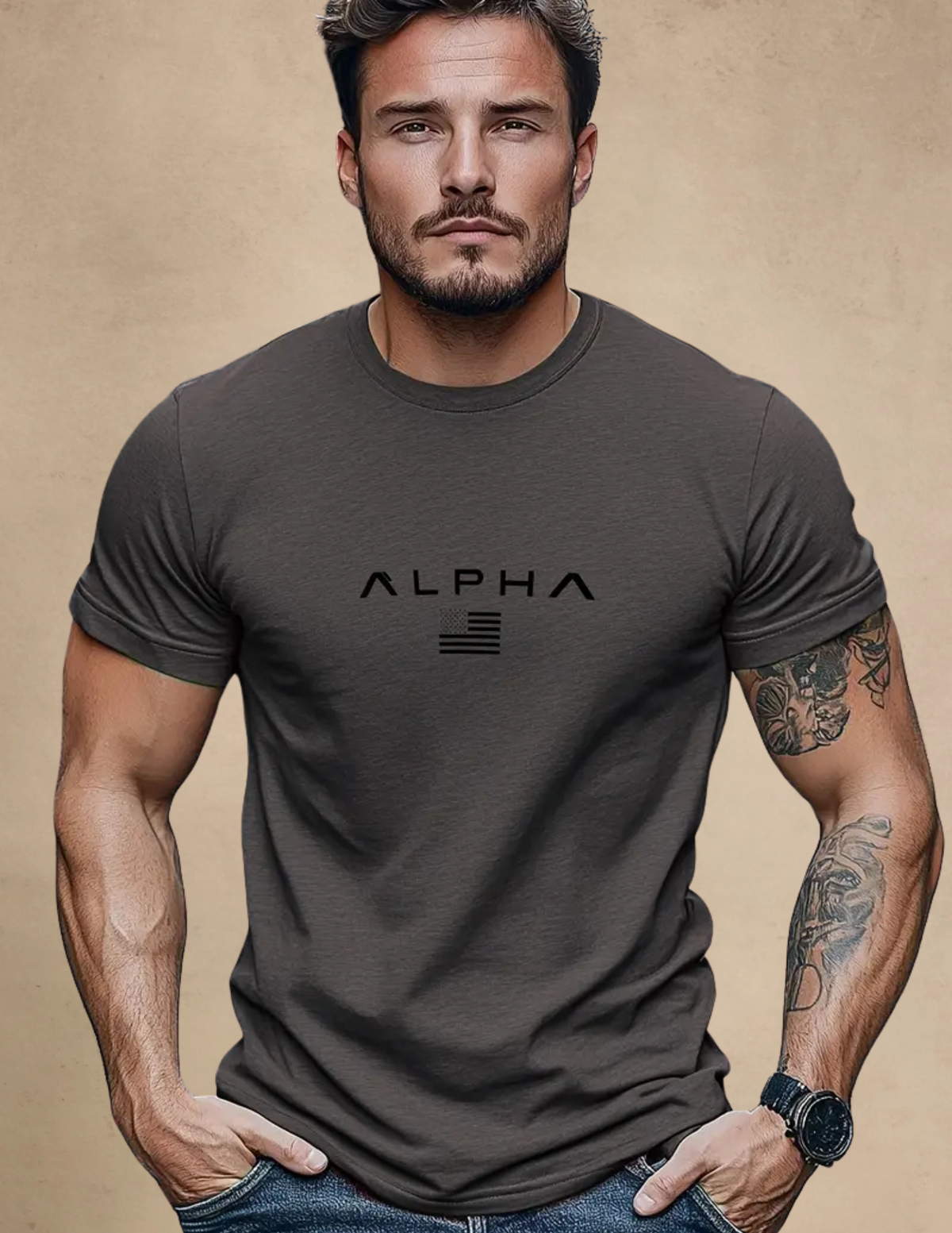 T-shirt Uomo Classica con Stampa