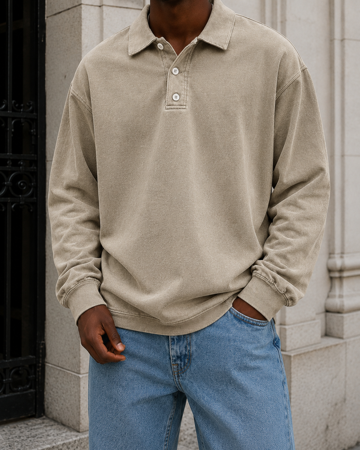 Polo Uomo Manica Lunga da Layering