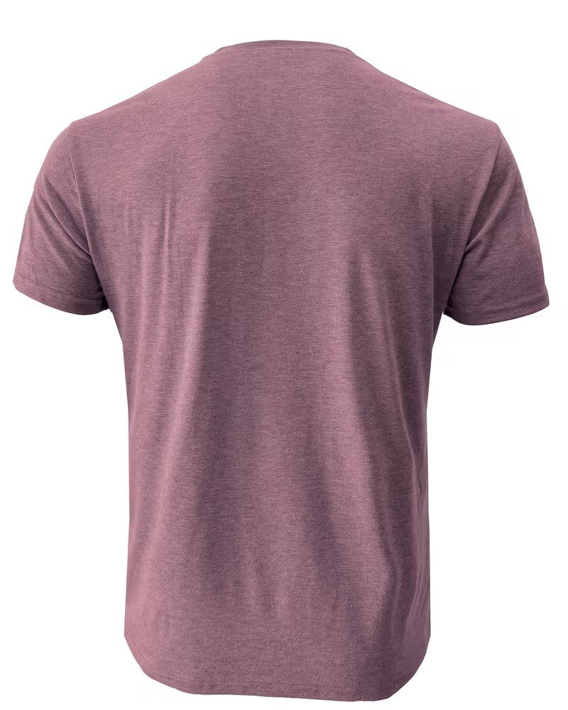 Henley Uomo Manica Corta Girocollo