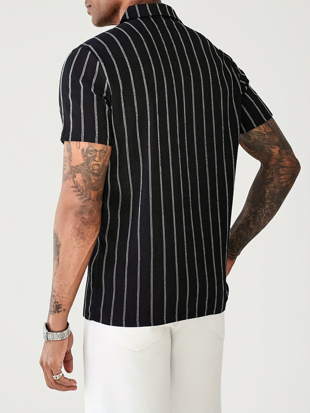 Polo Uomo con Revers Manica Corta Primavera-Estate
