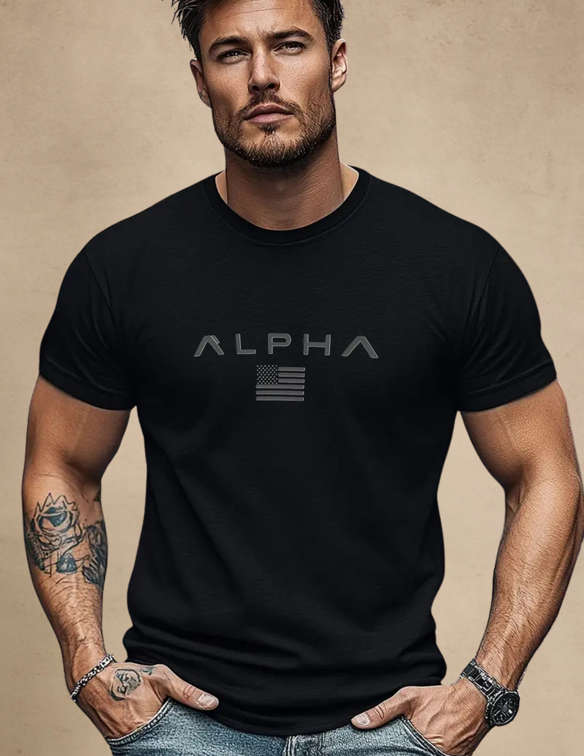 T-shirt Uomo Classica con Stampa