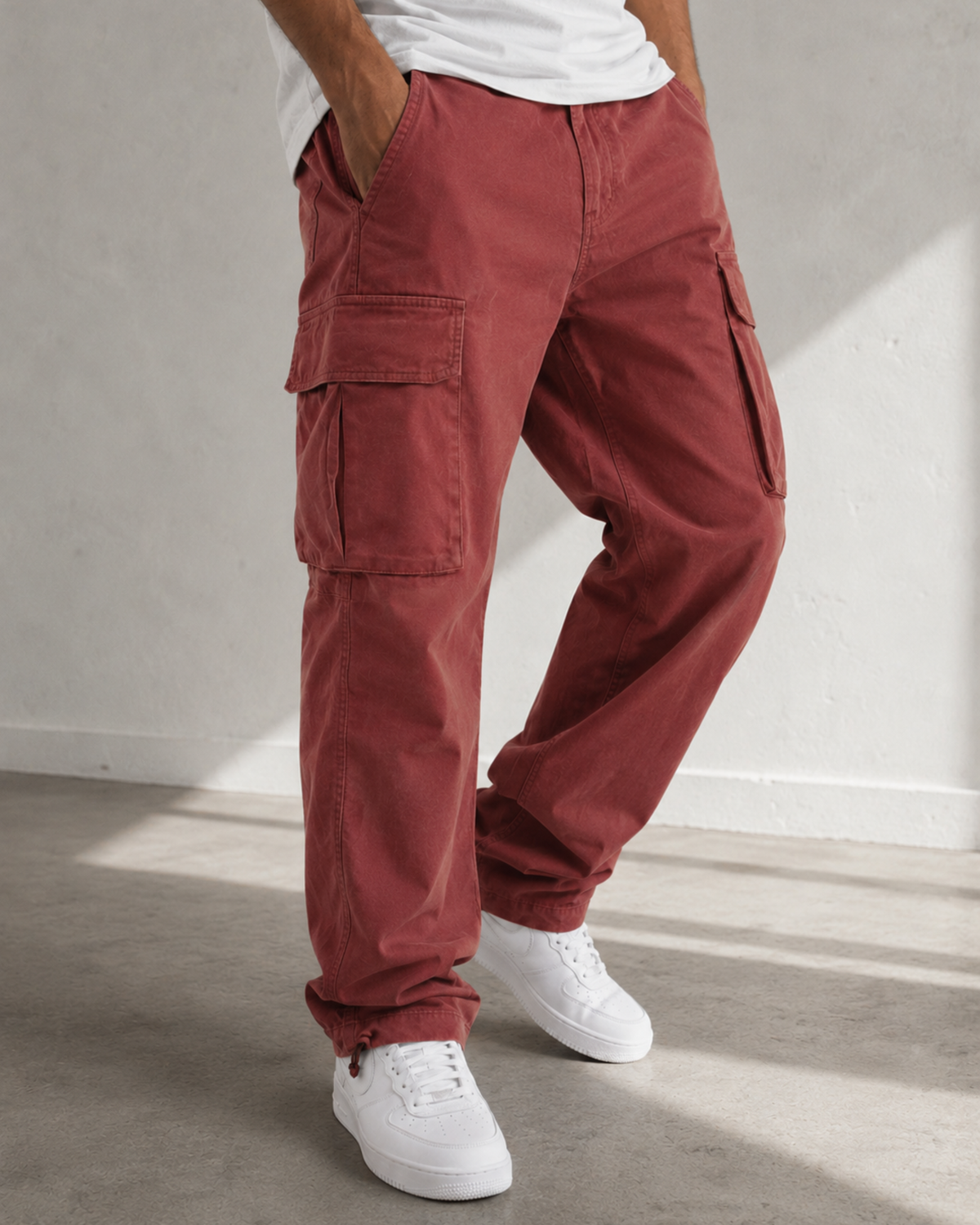 Pantaloni Uomo Cargo