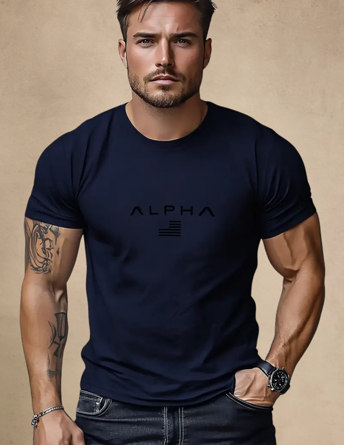 T-shirt Uomo Classica con Stampa