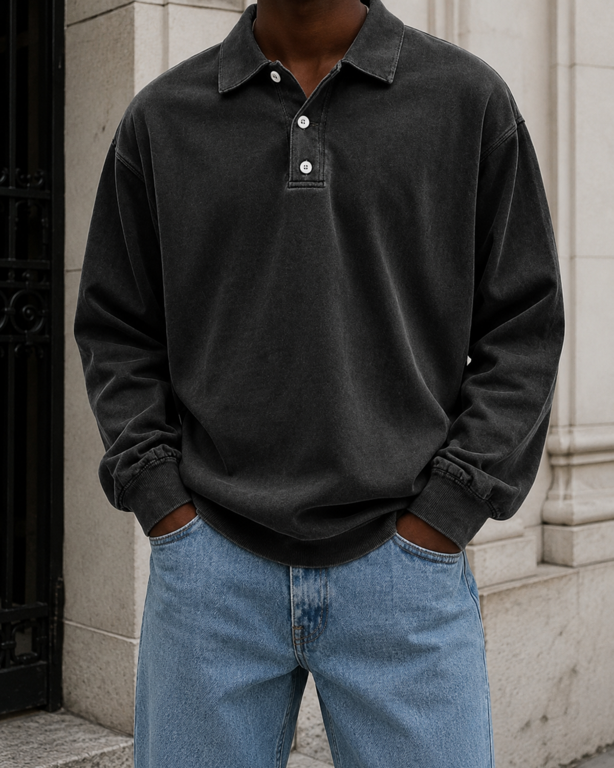 Polo Uomo Manica Lunga da Layering