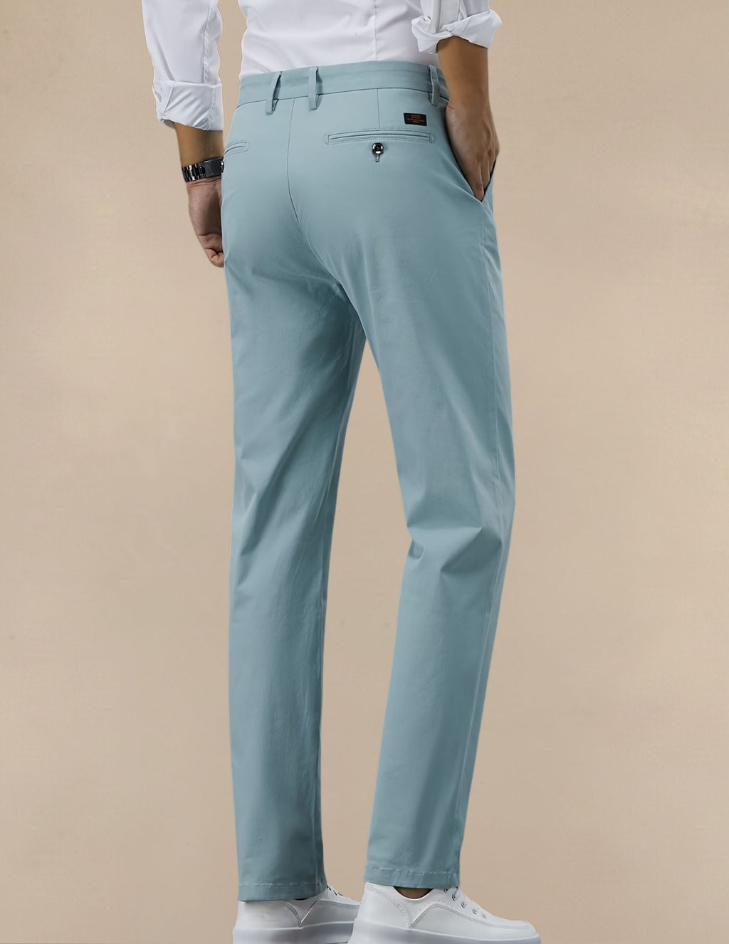 Pantaloni Uomo Classici in Cotone