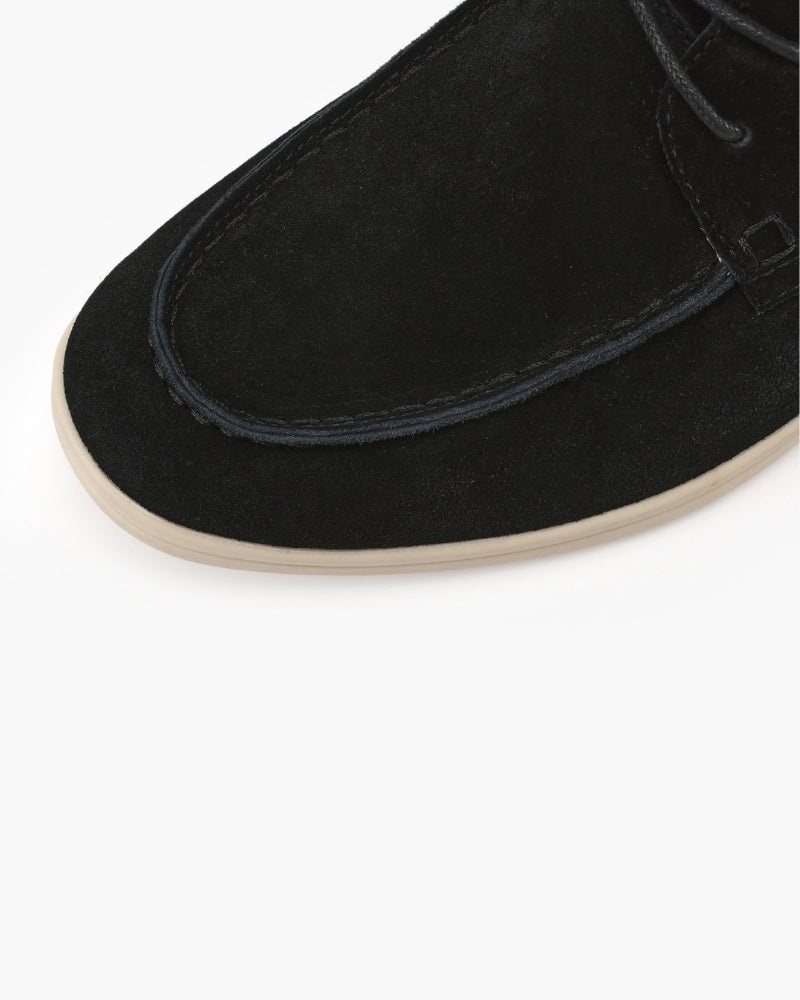 Scarpe Uomo Scamosciate Stringate Premium