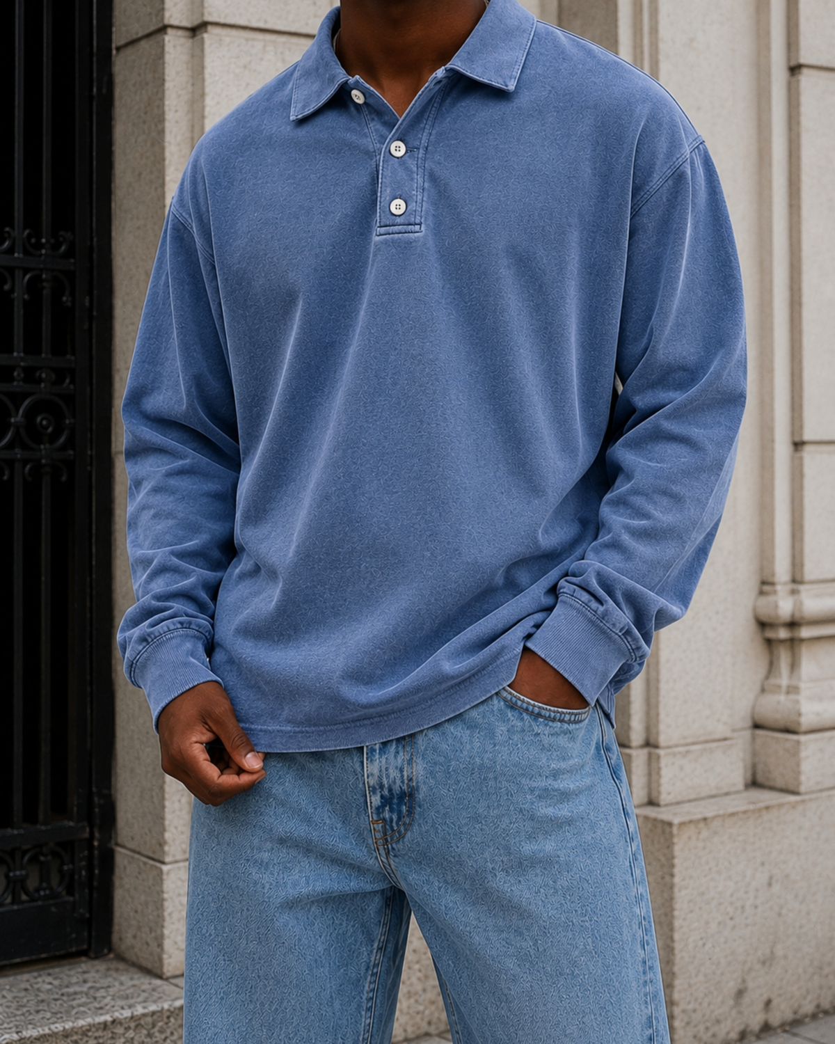 Polo Uomo Manica Lunga da Layering