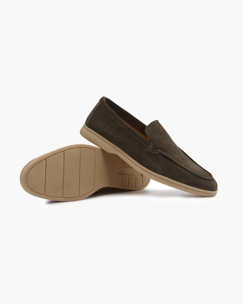 Mocassini Uomo Scamosciati Premium