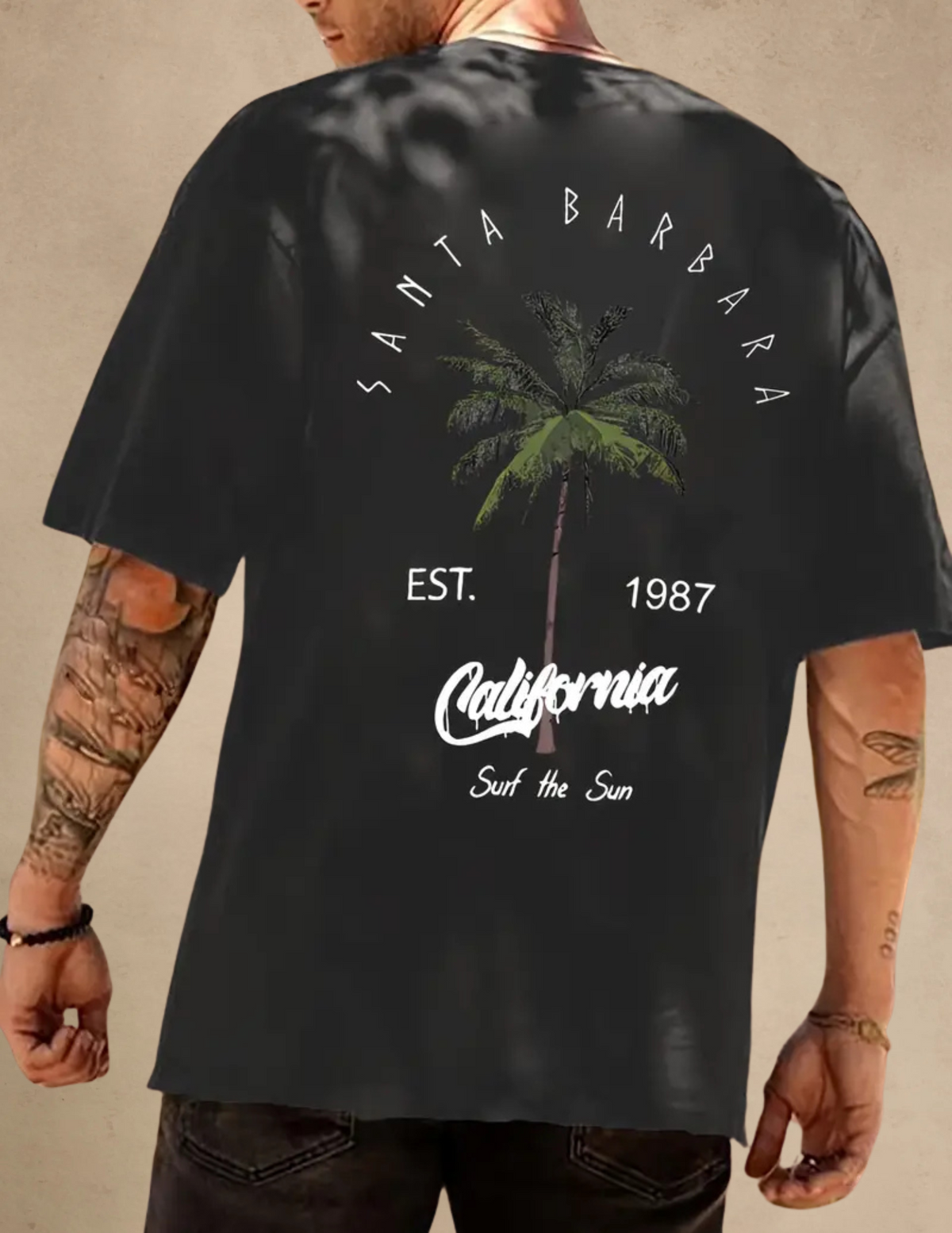 T-shirt Uomo Stile Californiano