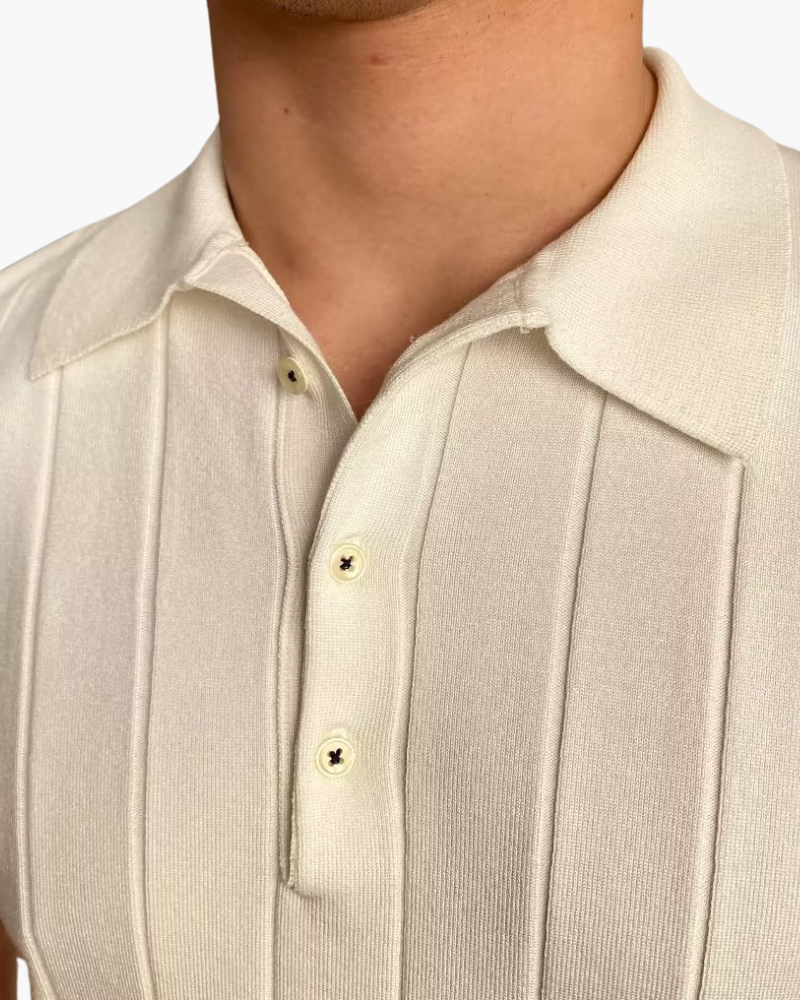 Polo Uomo a Coste in Cotone Premium