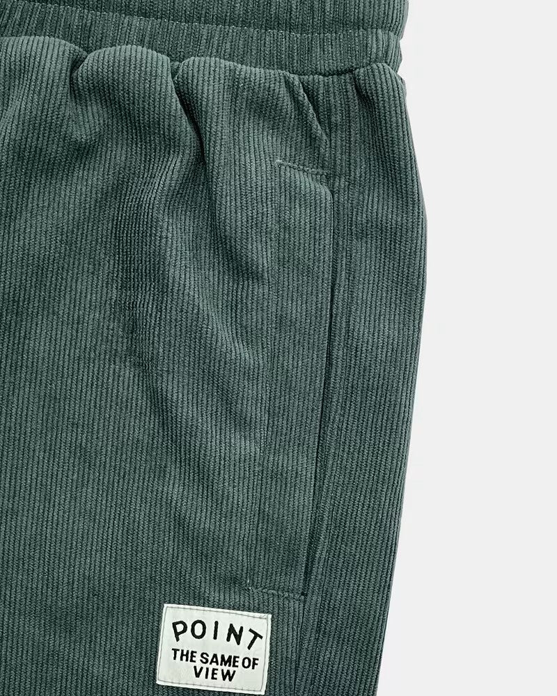 Pantaloncini Uomo in Velluto a Coste con Tasche