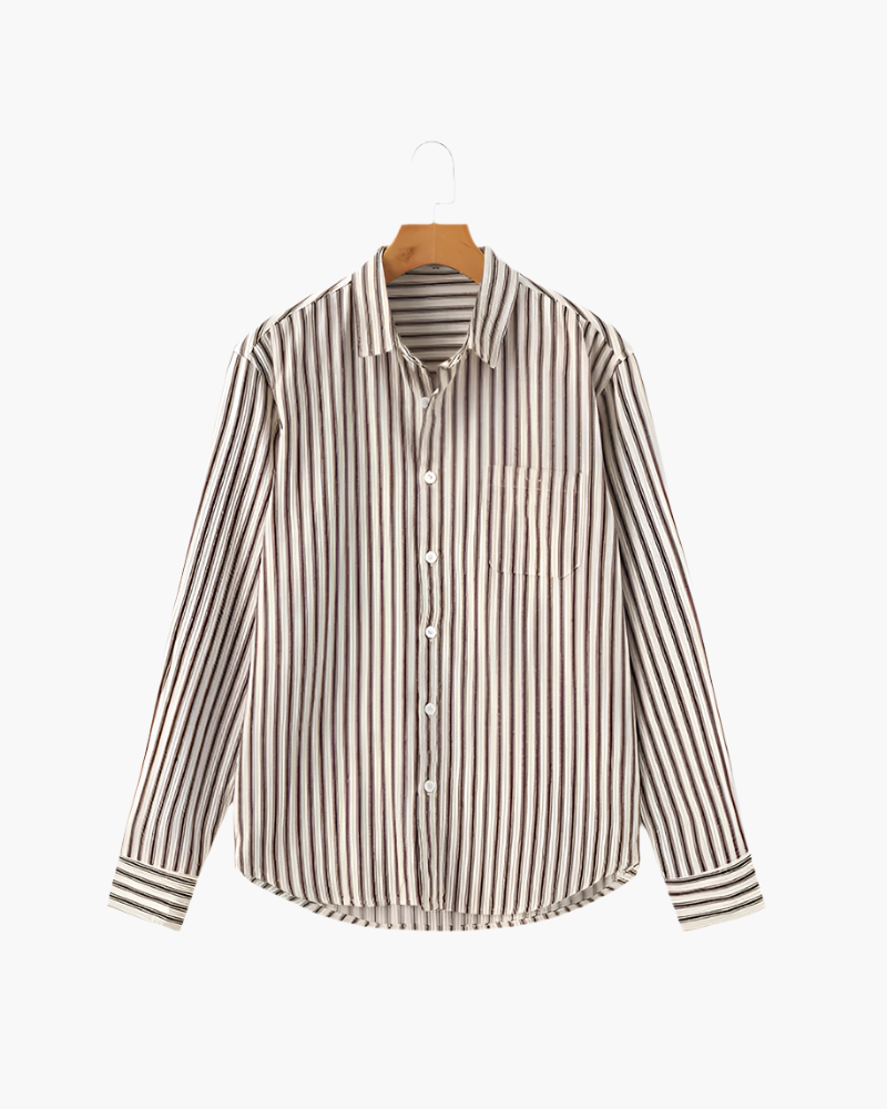 Camicia Uomo a Righe Elegante