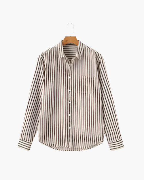Camicia Uomo a Righe Elegante