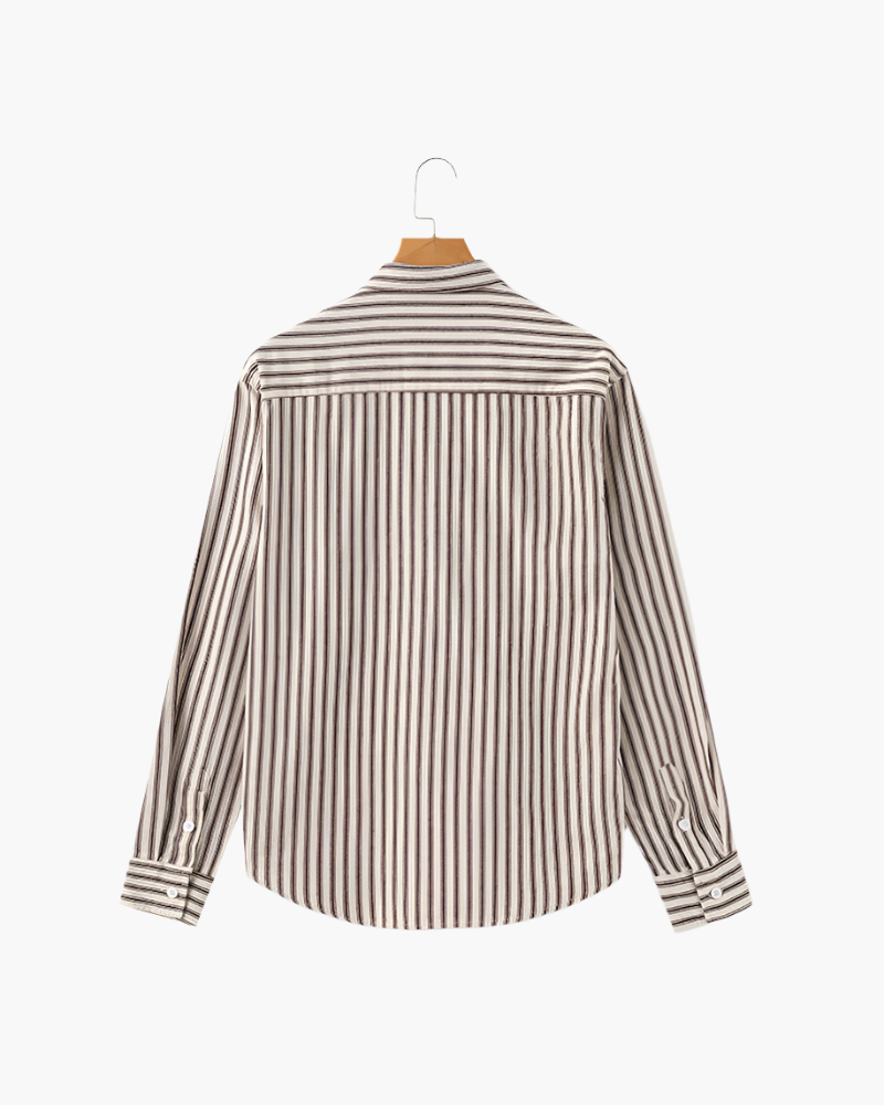 Camicia Uomo a Righe Elegante