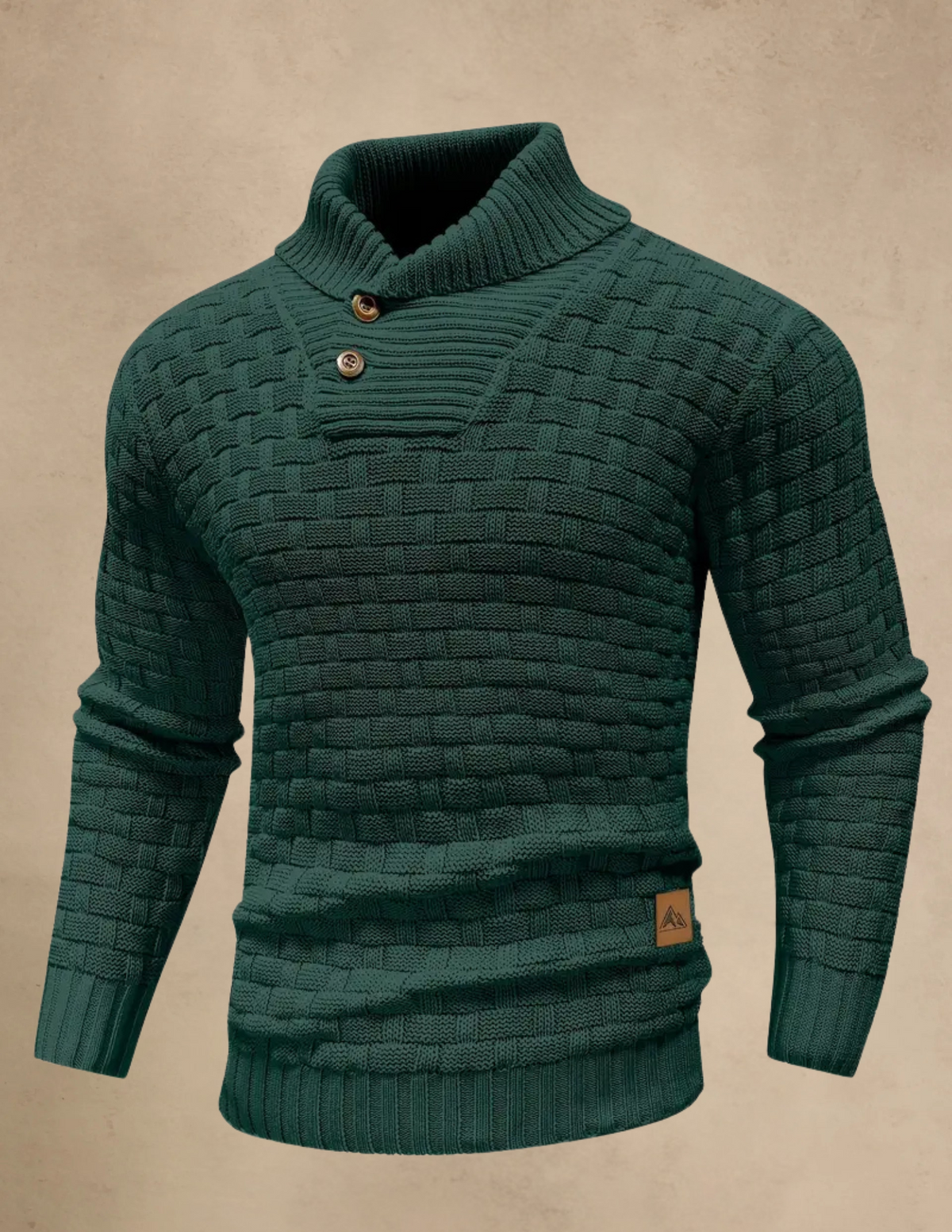Maglione Uomo con Bottoni