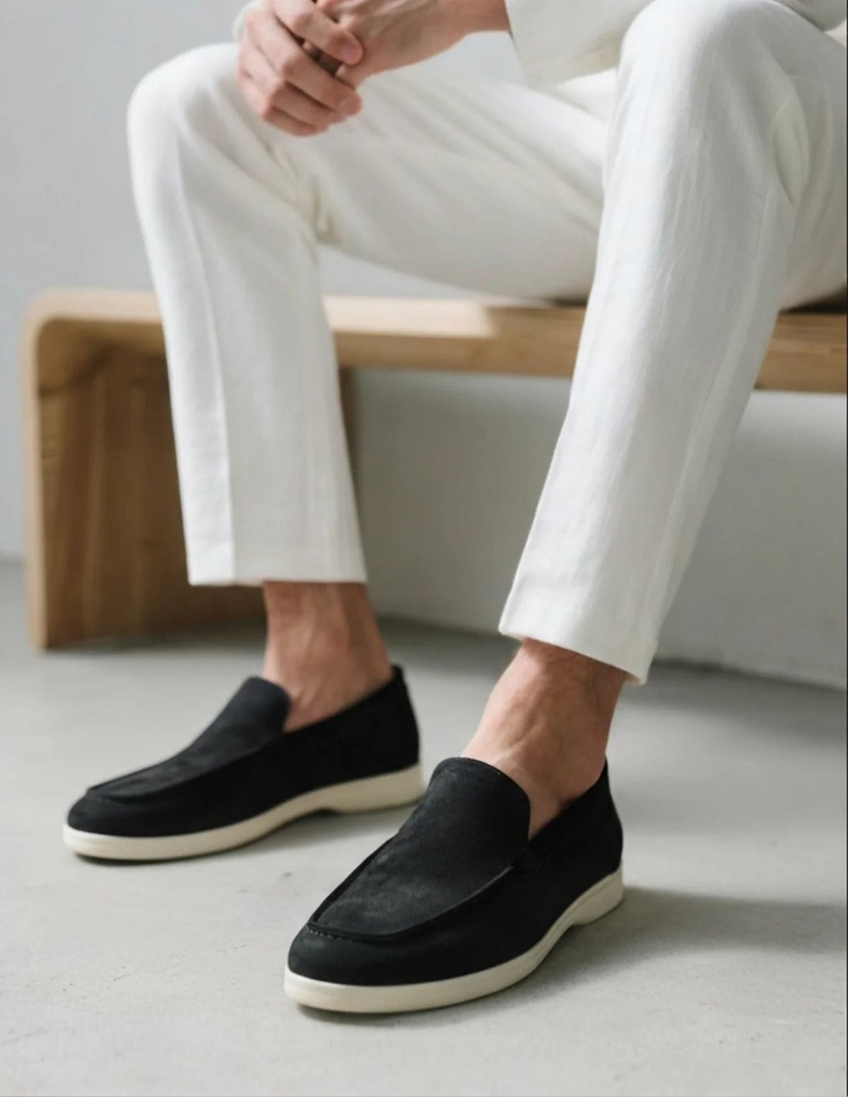 Mocassini Uomo Classici in Pelle Eleganti per Ufficio e Tempo Libero