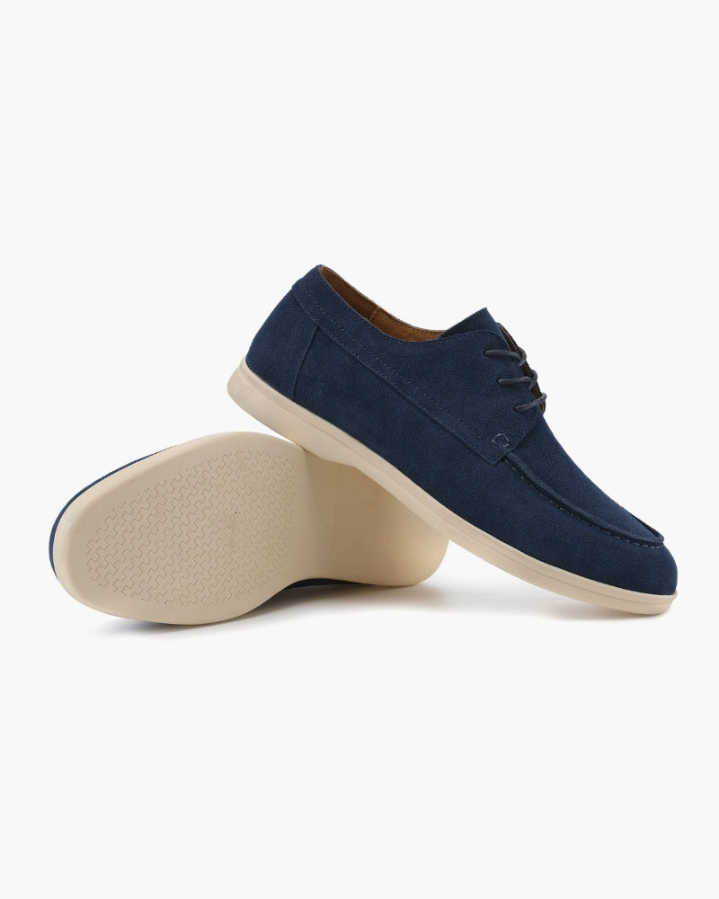 Scarpe Uomo Scamosciate Stringate Premium