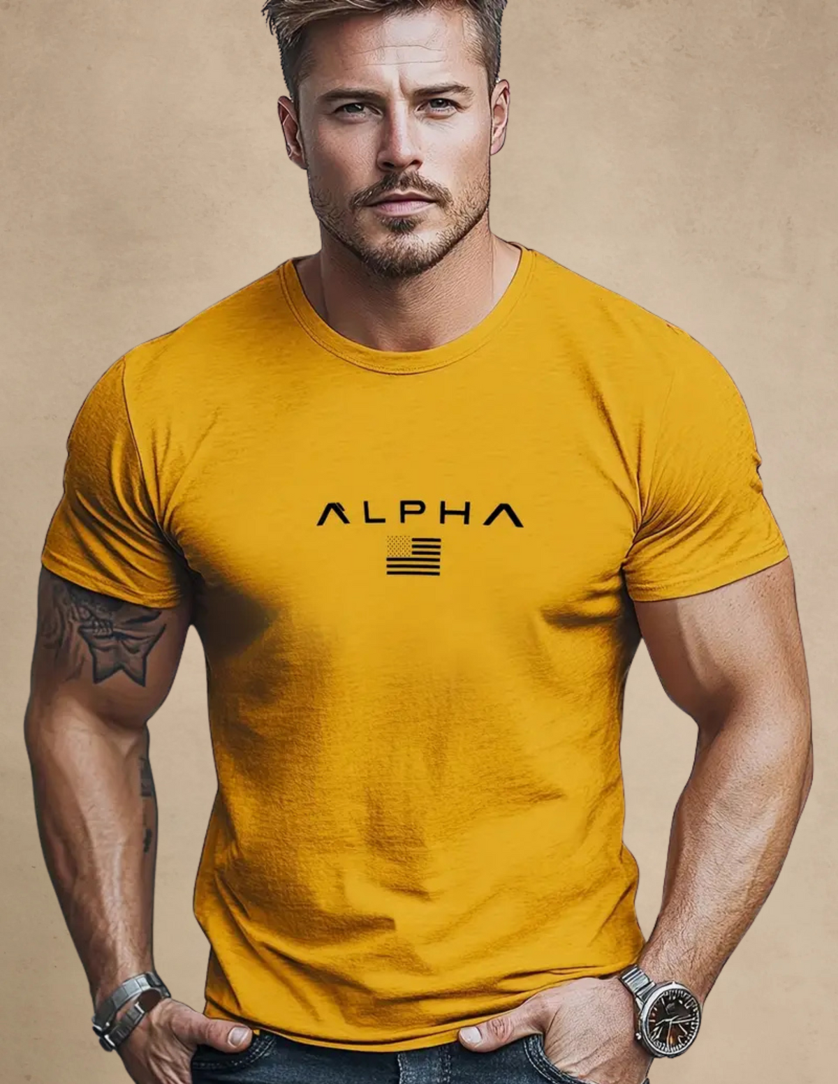 T-shirt Uomo Classica con Stampa