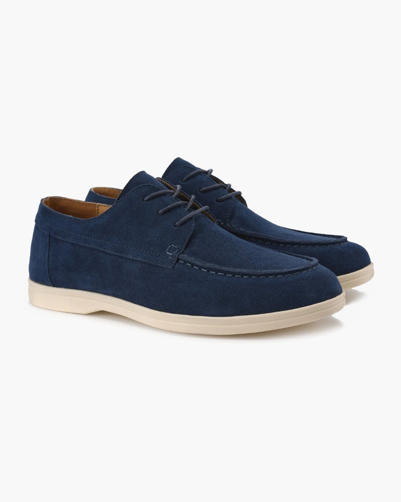 Scarpe Uomo Scamosciate Stringate Premium