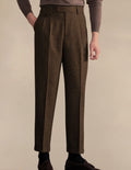 Pantaloni Uomo a Vita Alta