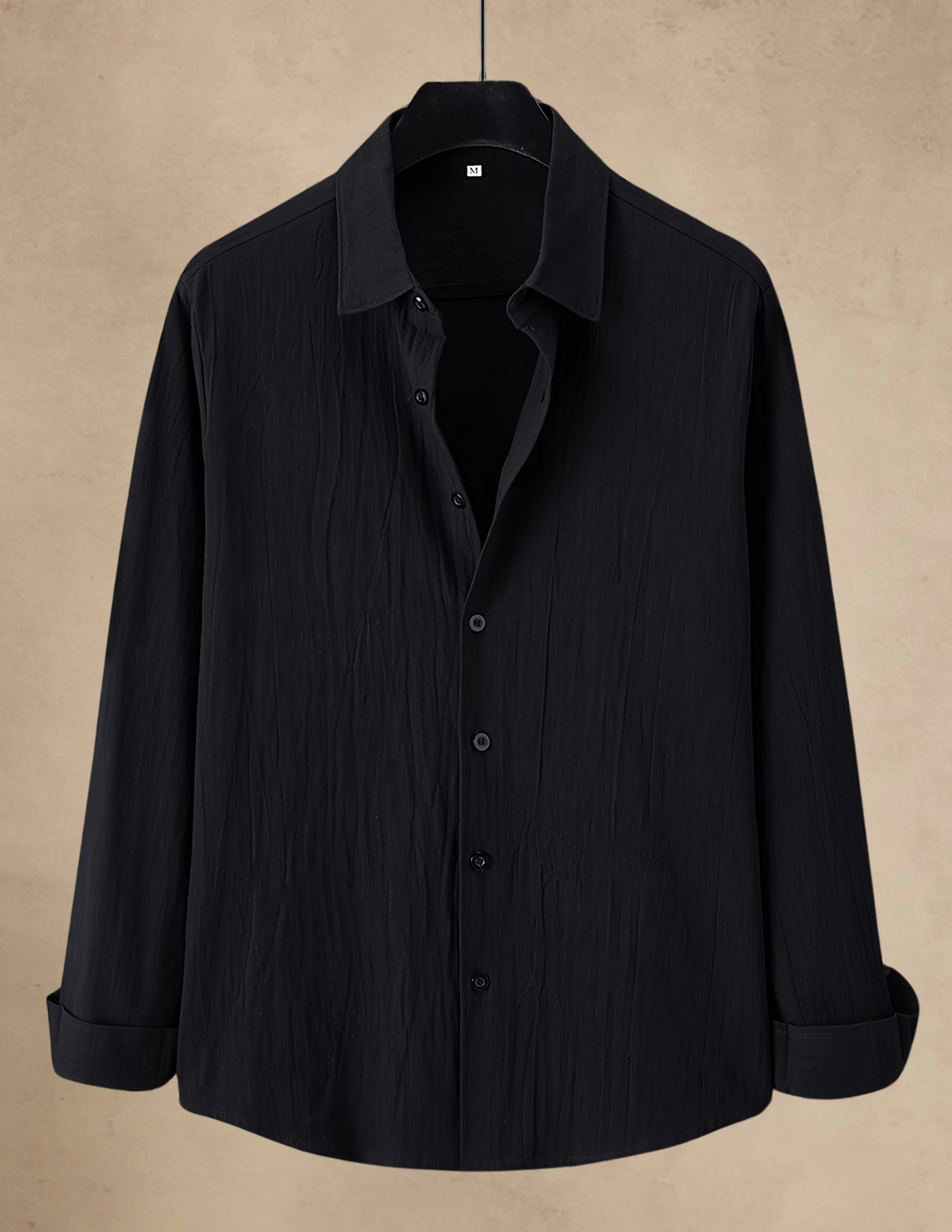 Camicia Uomo Manica Lunga Elegante per Ufficio