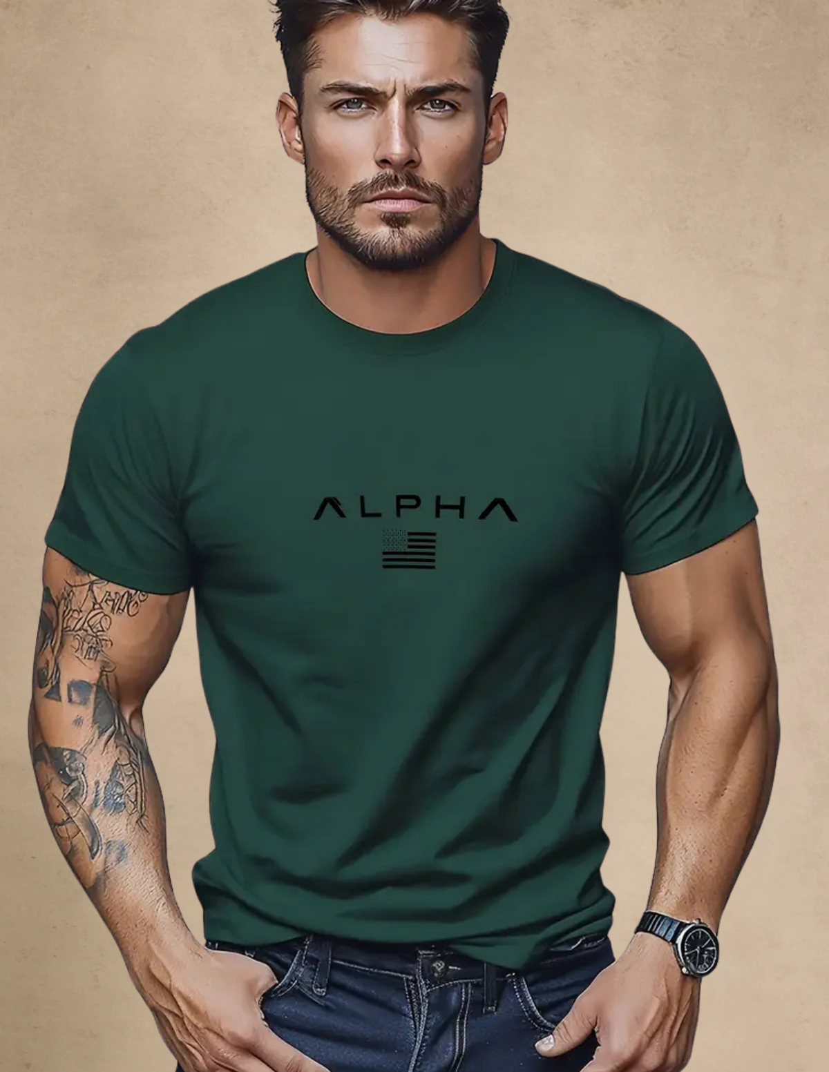 T-shirt Uomo Classica con Stampa