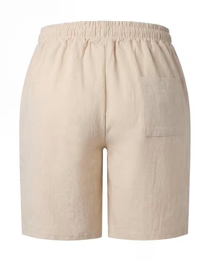 Pantaloncini Uomo Traspiranti Tinta Unita