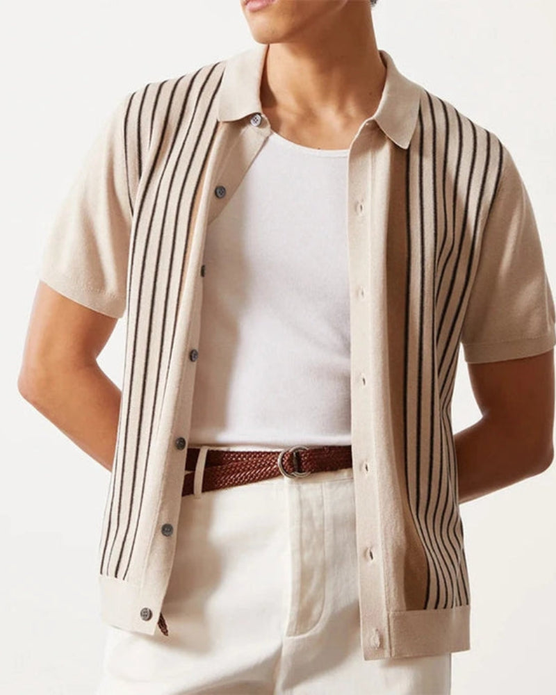 Polo Uomo in Maglia Elegante