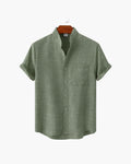 Camicia Uomo Collo Coreano