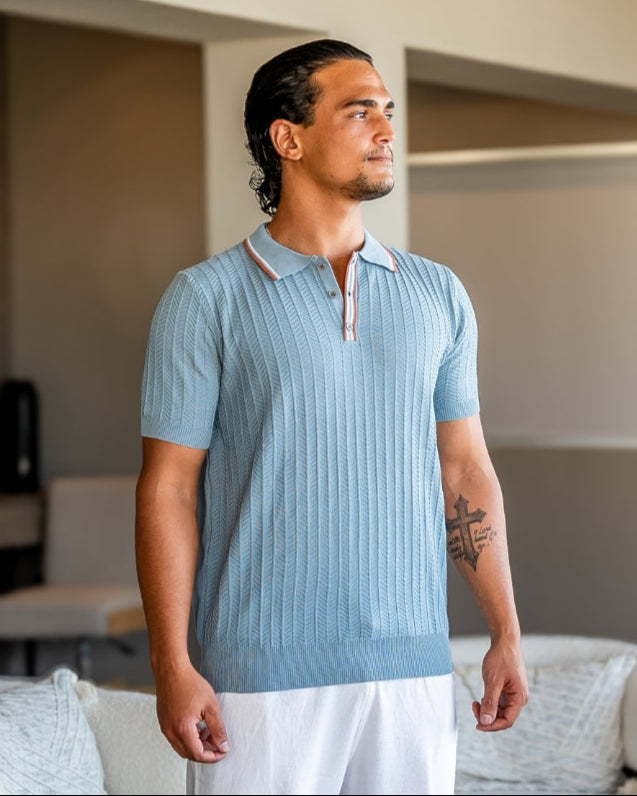 Polo Uomo in Maglia Premium