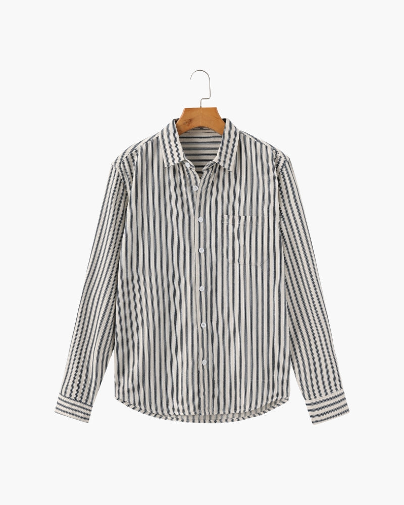 Camicia Uomo a Righe Elegante