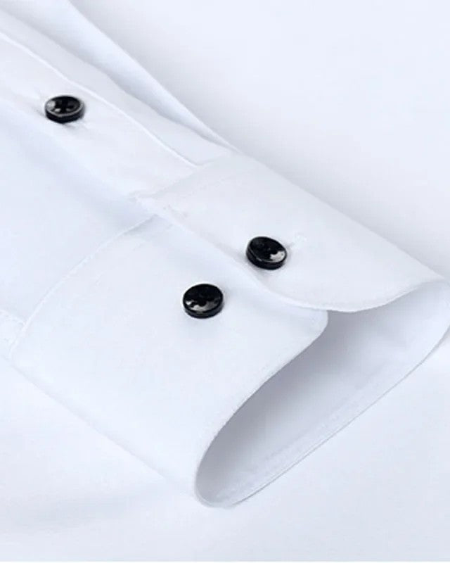 Camicia Uomo Elasticizzata Manica Lunga Formale